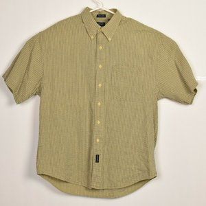 Vintage Gant Seersucker Green 100% Cotton